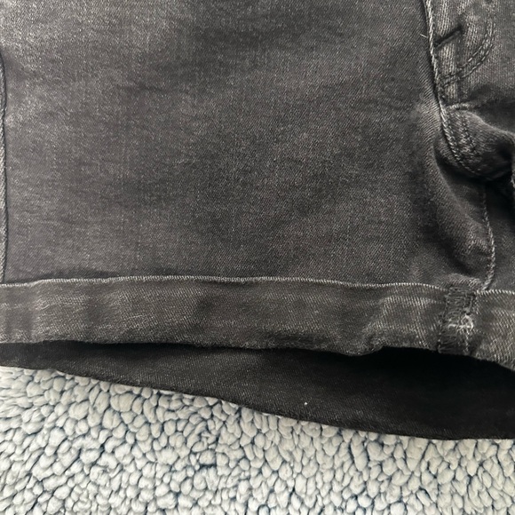 Mossimo Mod Rise black demin shots. - Picture 2 of 4